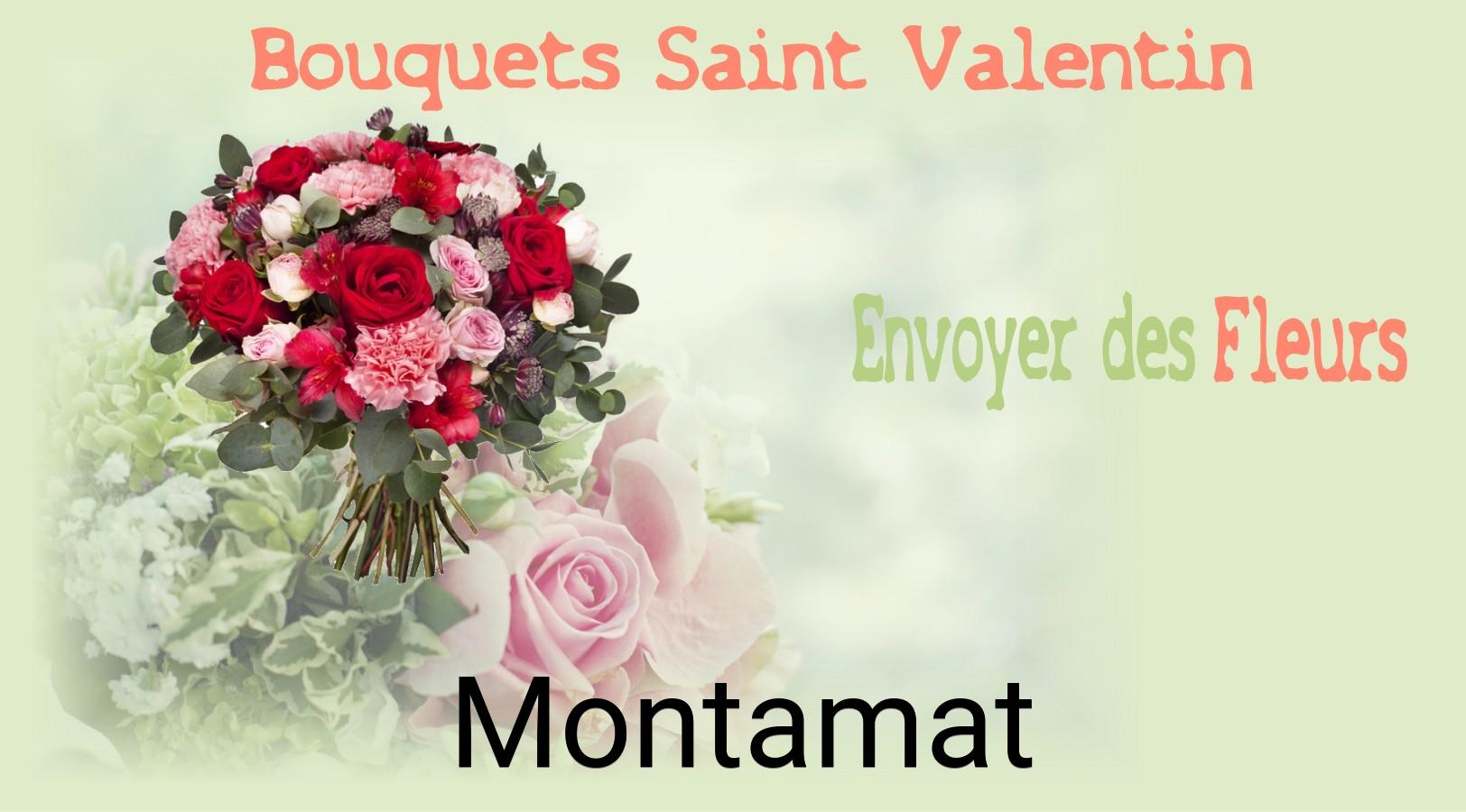 Roses de Saint-Valentin livrées à Montamat